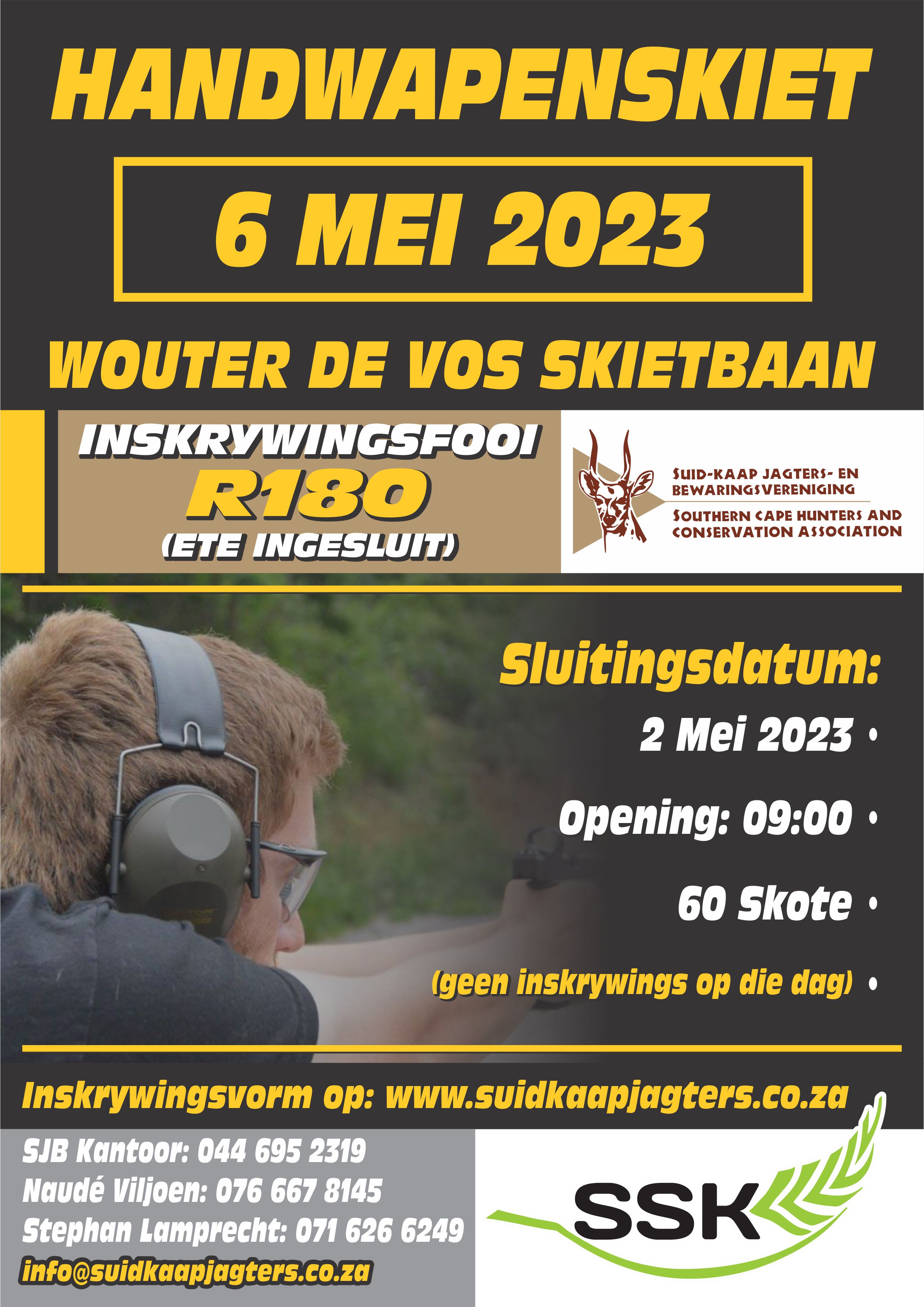 Handwapen Skiet Mei 2023